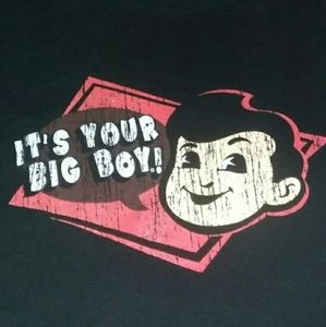 Made in Detroit Big Boy Restaraunt Shirt Michigan Vintage Tee